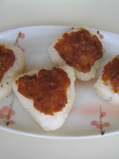 みょうが味噌の 焼きおにぎり-レシピのメイン写真