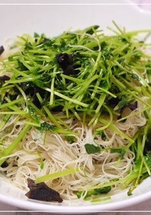 ☆あごだし仕上げ豆苗ビーフン☆-レシピのメイン写真