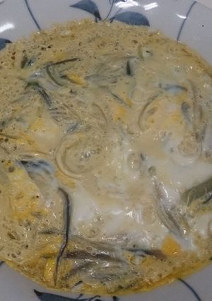 レンジで簡単♪みょうがの卵とじ-レシピのメイン写真