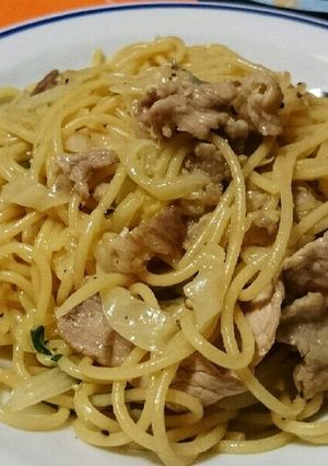 あごだしのワンポット和風スパゲティ-レシピのメイン写真