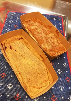 簡単 柿とバナナのパウンドケーキ-レシピのメイン写真