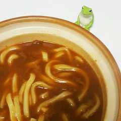レトルトで！カレーうどん-レシピのメイン写真