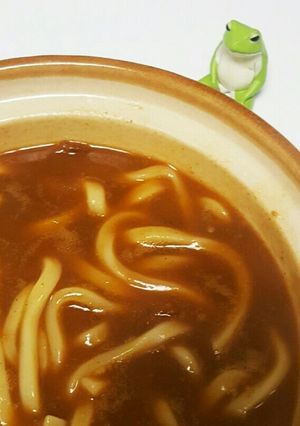 レトルトで！カレーうどん-レシピのメイン写真