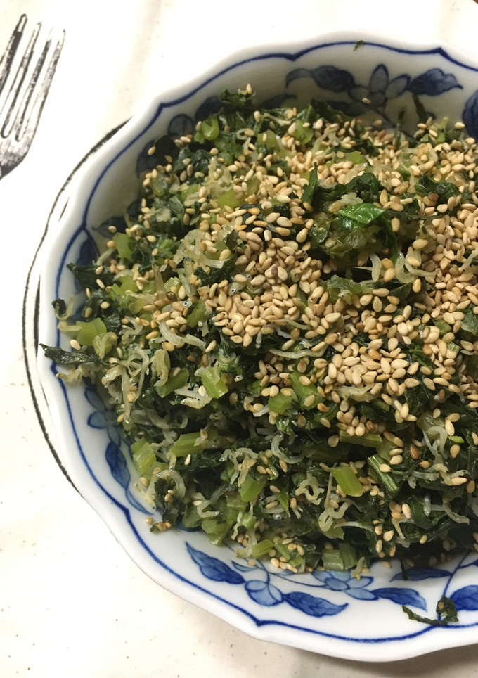 大根の葉の炒め物-レシピのメイン写真