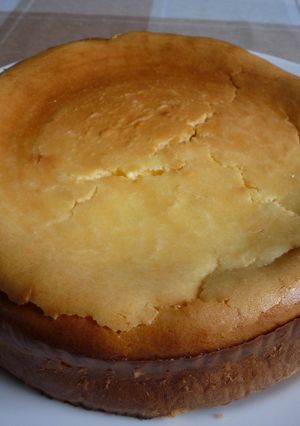 ２種のチーズを使ったベイクドチーズケーキ-レシピのメイン写真