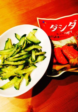 簡単おつまみにも!ダシダできゅうり和え-レシピのメイン写真