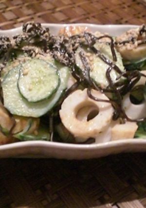 きゅうりとちくわのマヨネーズ浅漬け✿-レシピのメイン写真