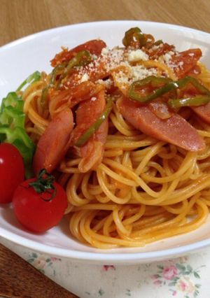 ナポリタン♪-レシピのメイン写真