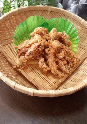 イカそうめんの関連レシピ ゲソの唐揚げ-レシピのメイン写真