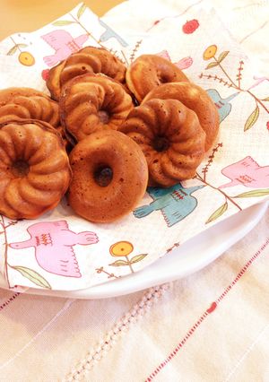ビタントニオで♡焼きバナナドーナツ-レシピのメイン写真