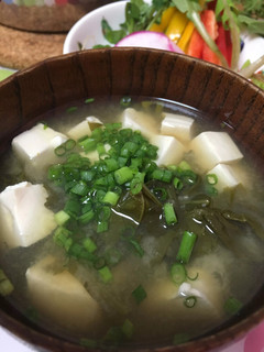 春菊の味噌汁-レシピのメイン写真