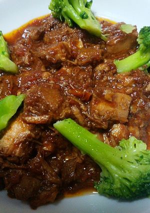 簡単♡バラ肉♡バルサミコ酢♡ビネガー煮-レシピのメイン写真