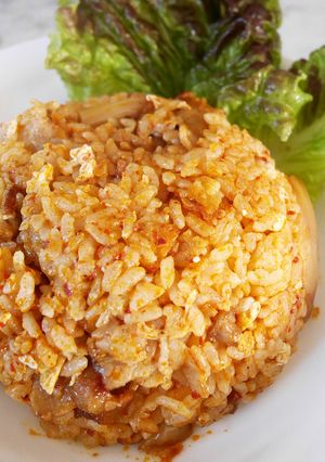 簡単！辛さマイルド♪キムチ炒飯-レシピのメイン写真