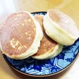 簡単ふわふわホットケーキ。