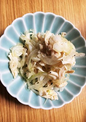 簡単！ササミの玉ねぎ和え-レシピのメイン写真