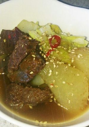 牛ハラミと白菜の煮込み★-レシピのメイン写真
