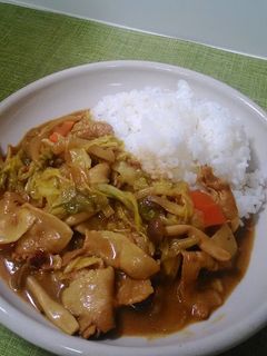 カレー風野菜炒め♪-レシピのメイン写真