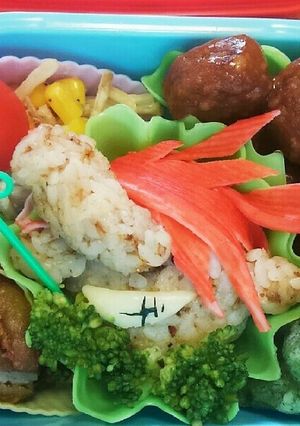 キャラ弁♪ほむら天狗！-レシピのメイン写真