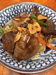 ダシダ旨みごはんと野菜炒め焼肉丼-レシピのメイン写真