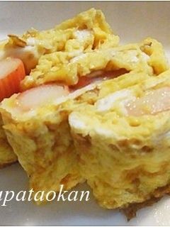 カニカマ入りだし巻き卵-レシピのメイン写真