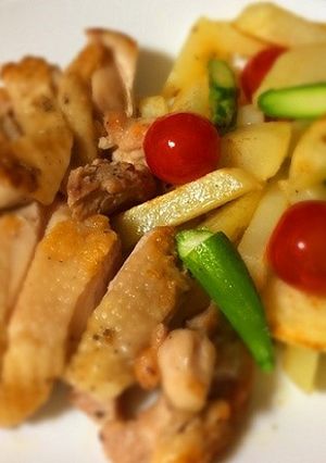 簡単お惣菜☆野菜が美味しい鶏のソテー-レシピのメイン写真
