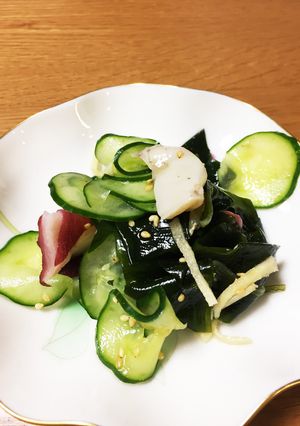さっぱり タコとワカメの生姜酢和え-レシピのメイン写真