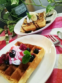 ワッフル-レシピのメイン写真
