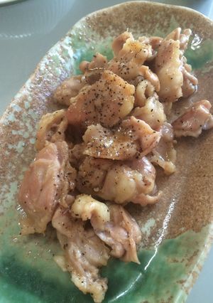 ハラミのあごだしペッパー焼き-レシピのメイン写真