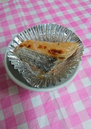 お弁当。鮭の酒粕味噌焼き-レシピのメイン写真