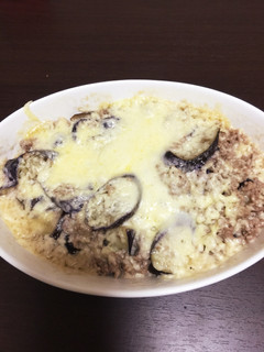 簡単!ナスと挽肉のチーズ焼き♡-レシピのメイン写真