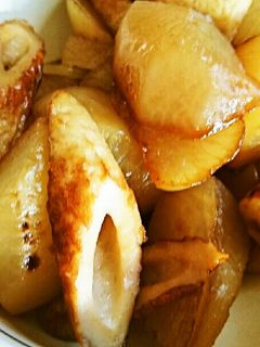 大根とちくわの炒め煮-レシピのメイン写真