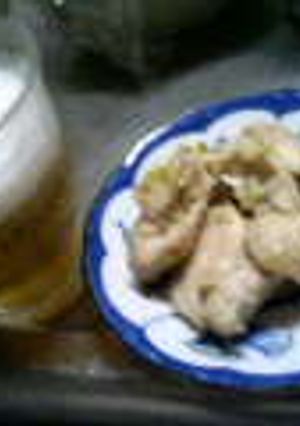 簡単☆長葱ニンニク鶏肉焼き<ゴマ油風味>-レシピのメイン写真