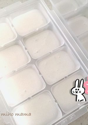 離乳食初期　レンジとブレンダーで10倍粥-レシピのメイン写真