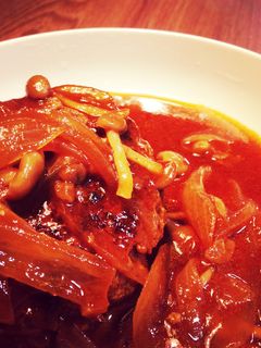 豆腐でかさ増し、煮込みハンバーグ-レシピのメイン写真