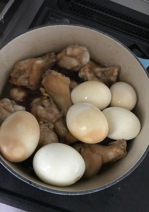 鶏手元さっぱり煮-レシピのメイン写真