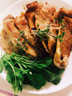 ずぼらな豚肉のしょうが焼き-レシピのメイン写真