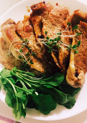 ずぼらな豚肉のしょうが焼き-レシピのメイン写真