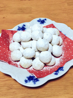 バター不使用!簡単スノーボールクッキー-レシピのメイン写真