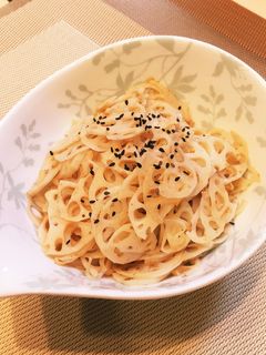 レンコンの塩きんぴら-レシピのメイン写真