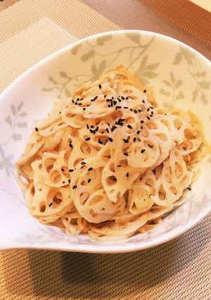 レンコンの塩きんぴら-レシピのメイン写真