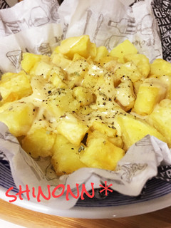 ダシダでやみつき♪おつまみチーズポテト-レシピのメイン写真