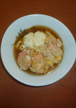 エビの卵とじ-レシピのメイン写真