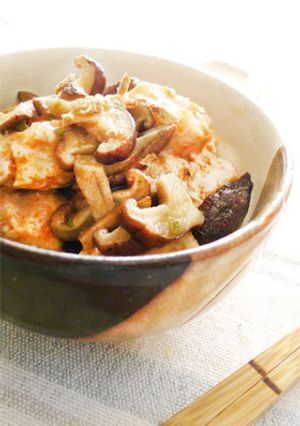純和風✿鶏肉団子のだしきのこあんかけ-レシピのメイン写真
