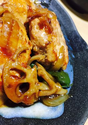 豆腐入り蓮根つくね☆-レシピのメイン写真