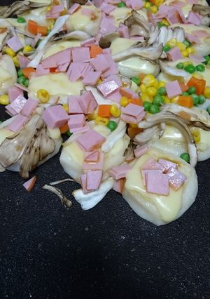 お餅のミニピザ風-レシピのメイン写真
