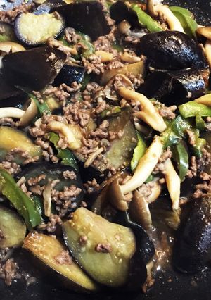 麻婆茄子風おかず-レシピのメイン写真