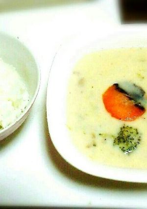 シチューとご飯-レシピのメイン写真