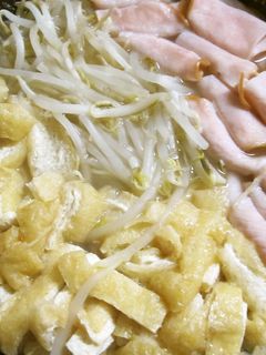 簡単ハム鍋-レシピのメイン写真