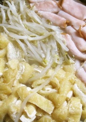 簡単ハム鍋-レシピのメイン写真