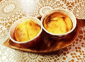 焼くまで10分！簡単カップチーズケーキ♪-レシピのメイン写真
